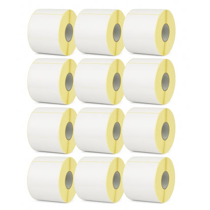 Set 12 Role Etichete Autoadezive Termice 105x148mm, 400 Etichete/Rola, pentru AWB