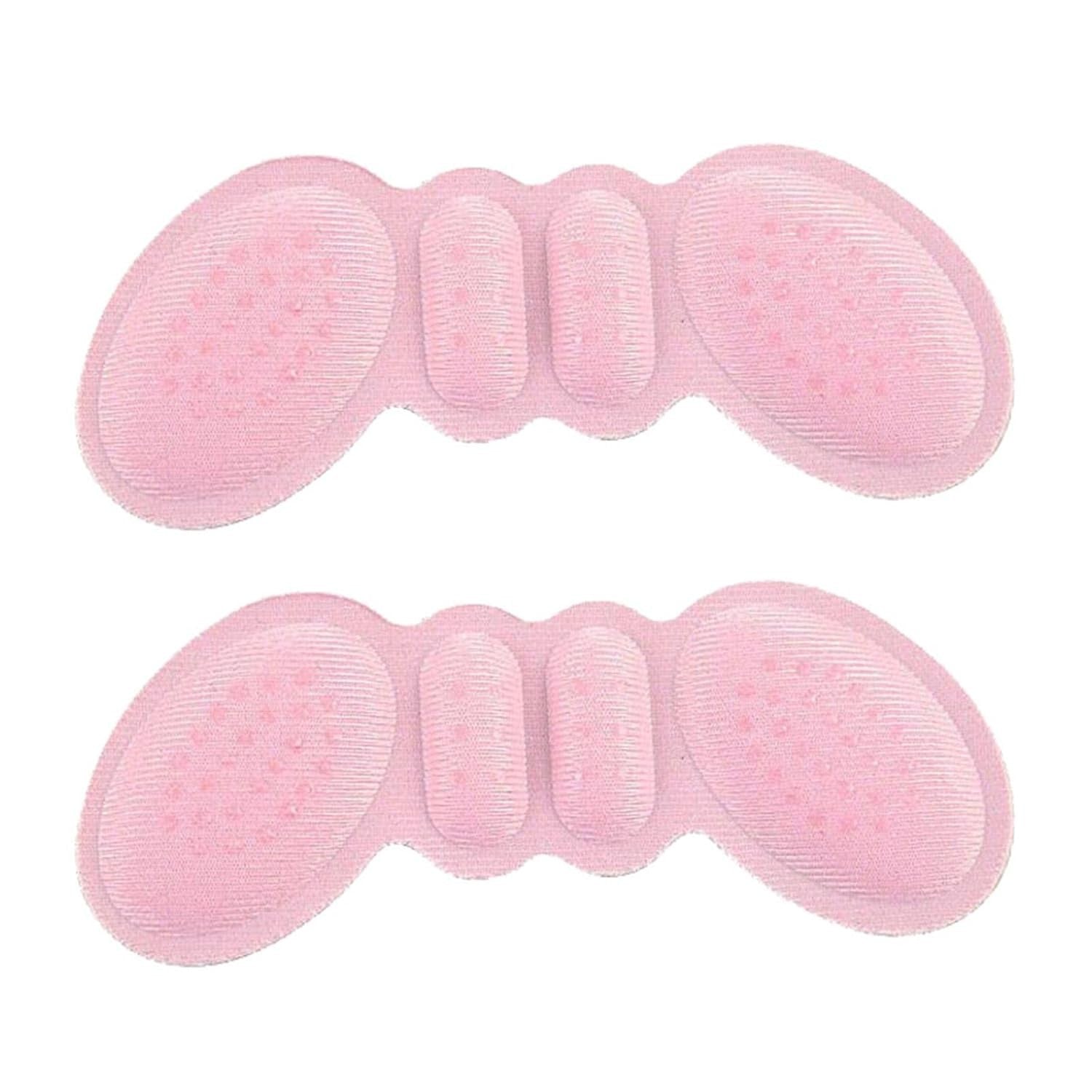 Set 2 Branturi cu Pernute pentru Calcai, Klevo, Suport Interior pentru Incaltaminte, Marime Universala, Aderent pe Piele, Roz