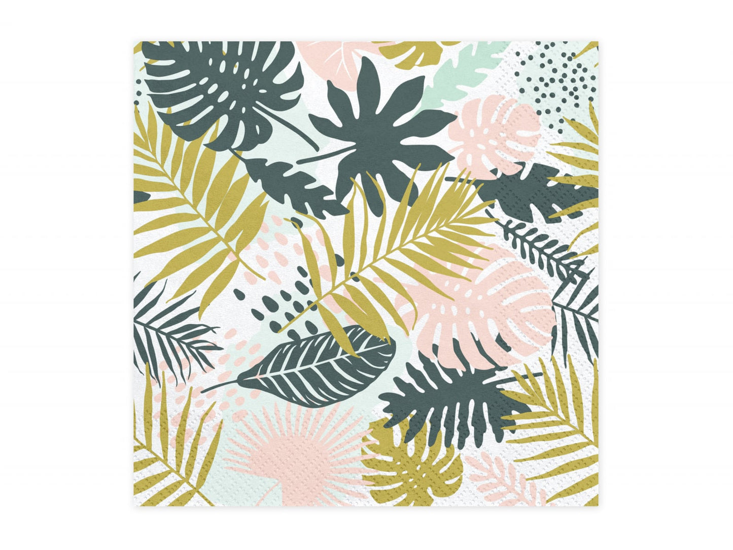 Set 20 servetele Aloha - Frunze, 33x33cm