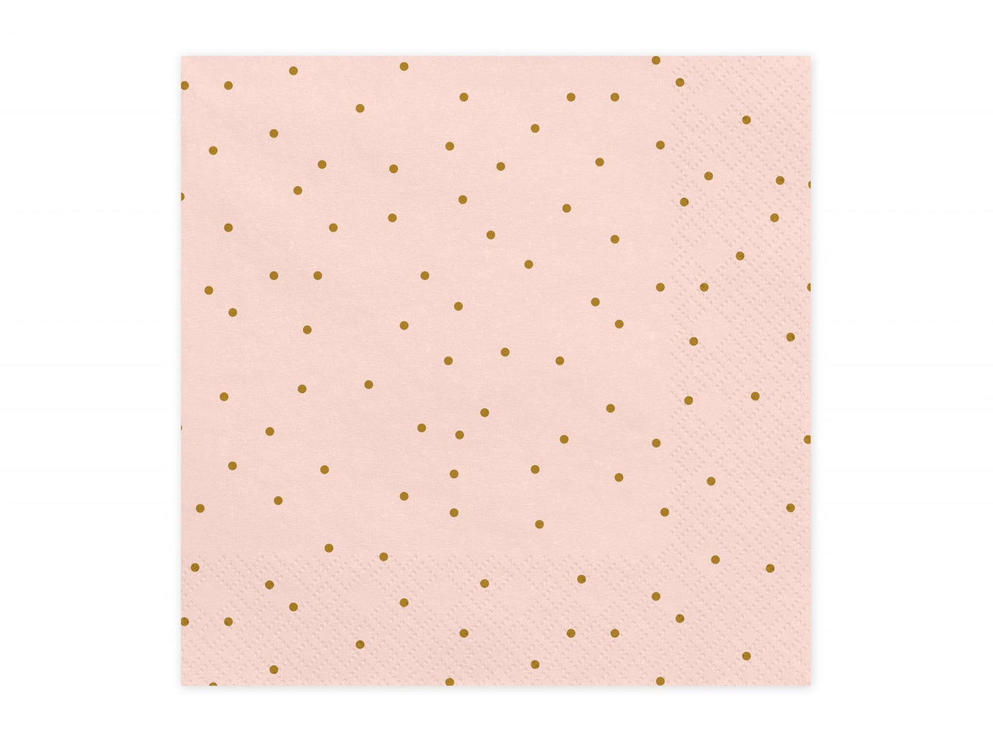 Set 20 servetele cu buline, 33x33cm