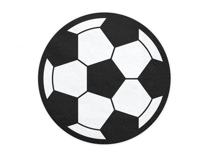 Set 20 servetele Fotbal, 13.5cm