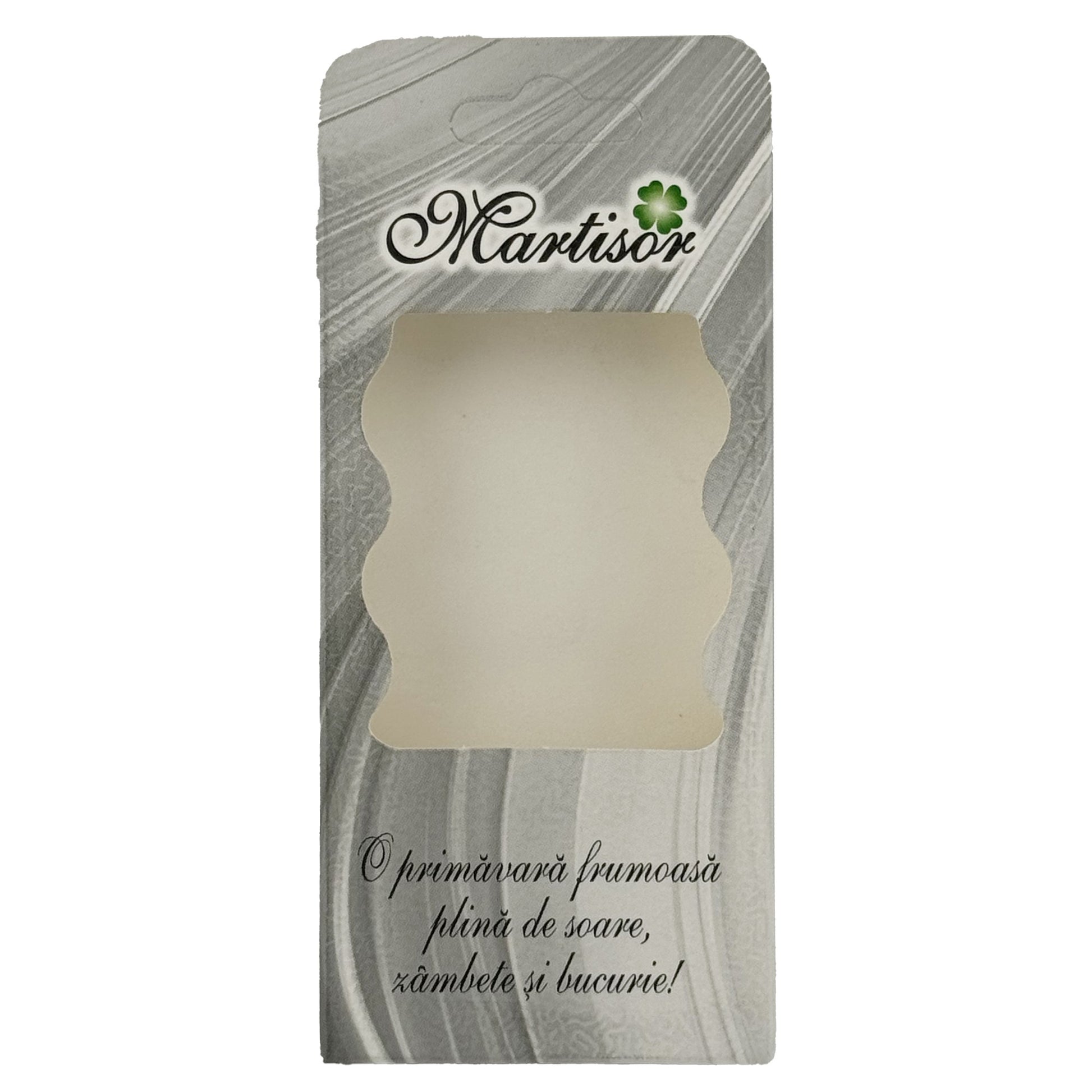 Ambalaje de Carton pentru Martisoare, Klevo, Set 200 Bucati, Cutii Brosa, Model Abstract, Gri deschis