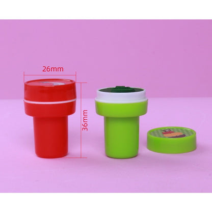 Set 26 Stampile, Klevo, pentru Copii 4-6 Ani, Model Fete Zambitoare Emoji, 20 x 10 x 2 cm, Multicolor