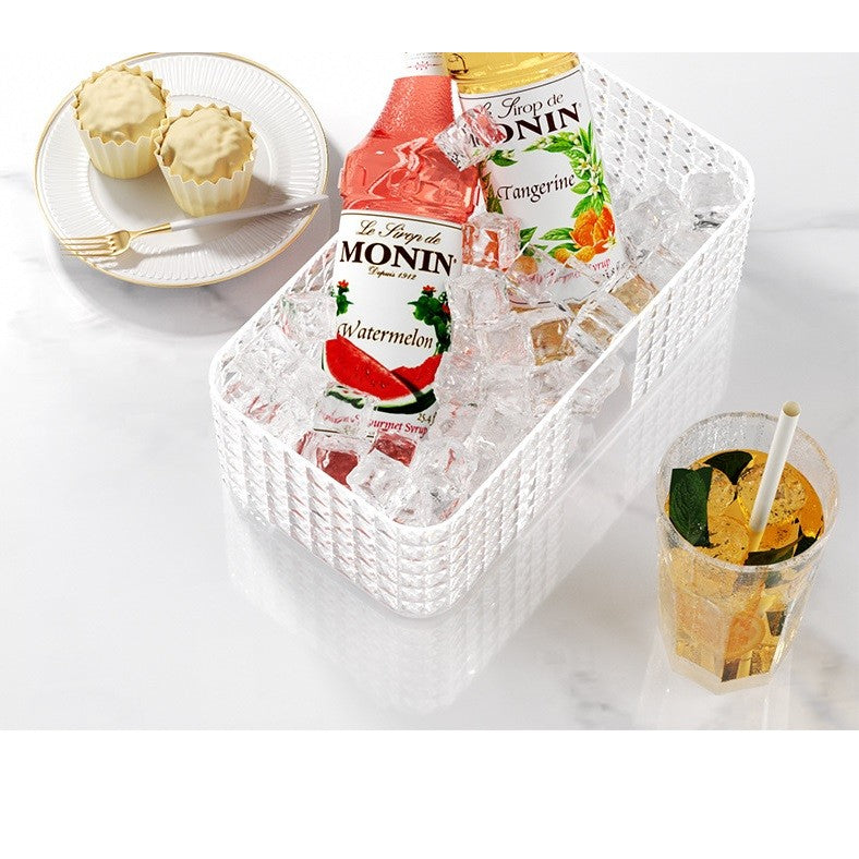 Set 3 forme pentru gheata si o caserola pentru depozitare Klevo, 96 de cuburi, verde