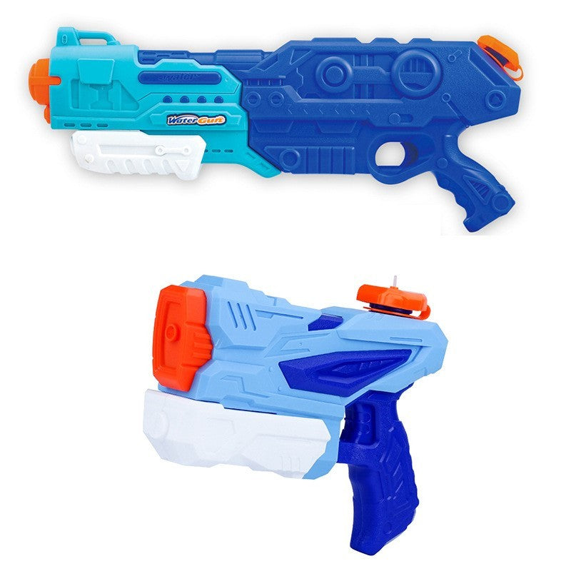 Set 3x Pistol cu Apa pentru Copii, Klevo, 6ani+, Albastru, 1x 1500 ML +  1x 500 ML +  1x 300 ML