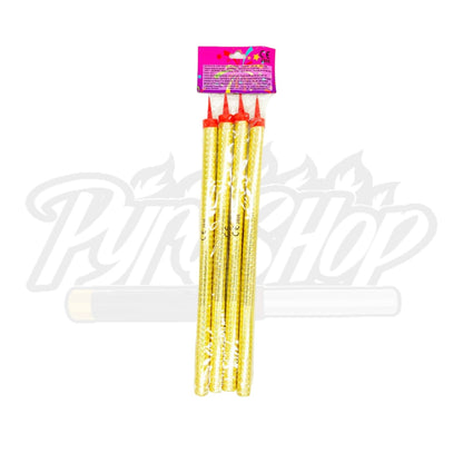 Set 4 buc artificii de tort 30 cm