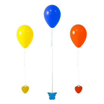 Set 4 Greutati pentru Baloanele cu Heliu, Klevo, 30 grame, Plastic, Forma Fluture, Multicolor