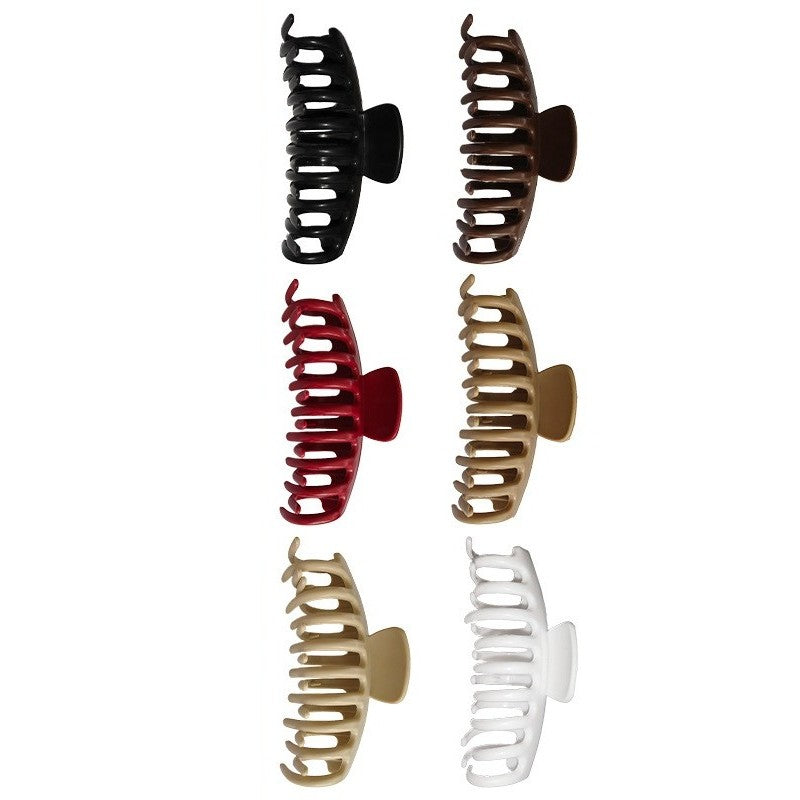 Set 6 Cleme de Par, Klevo, din Silicon Moale, Rezistent, 10.9 x 4.5 x 4.6 cm, Multicolor