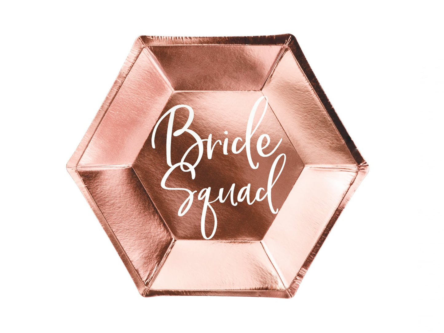 Set 6 Farfurii Roze Bride Squad 23 cm