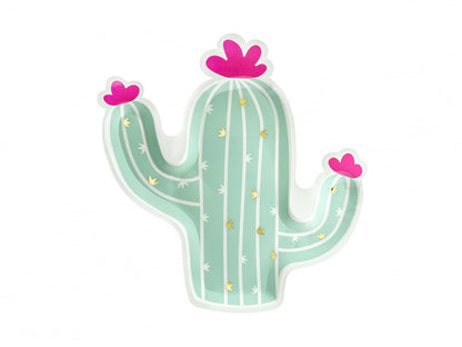 Set 6 Farfurii Cactus , 23 x 24 cm