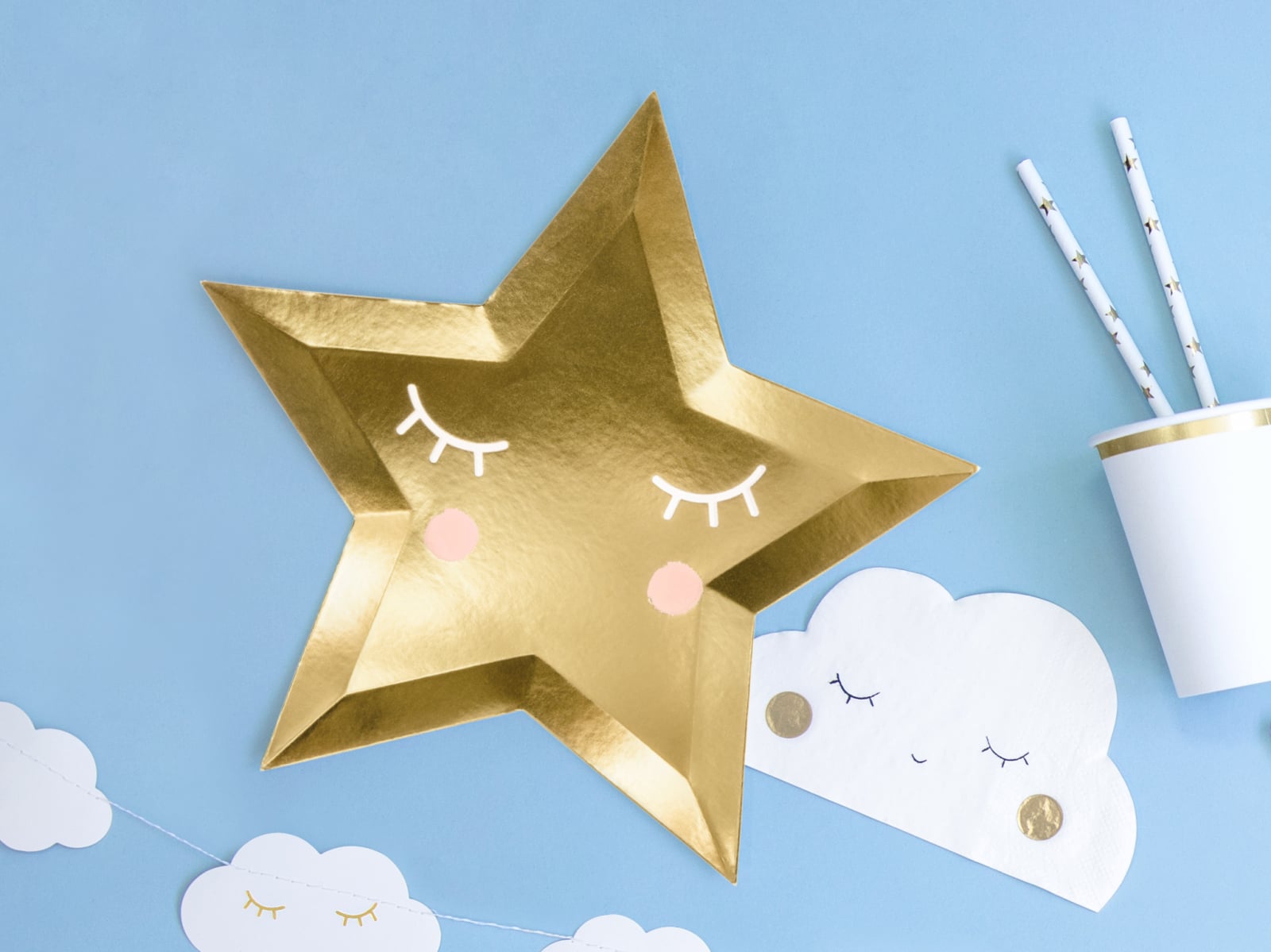 Set 6 Farfurii Little Star, 27 cm
