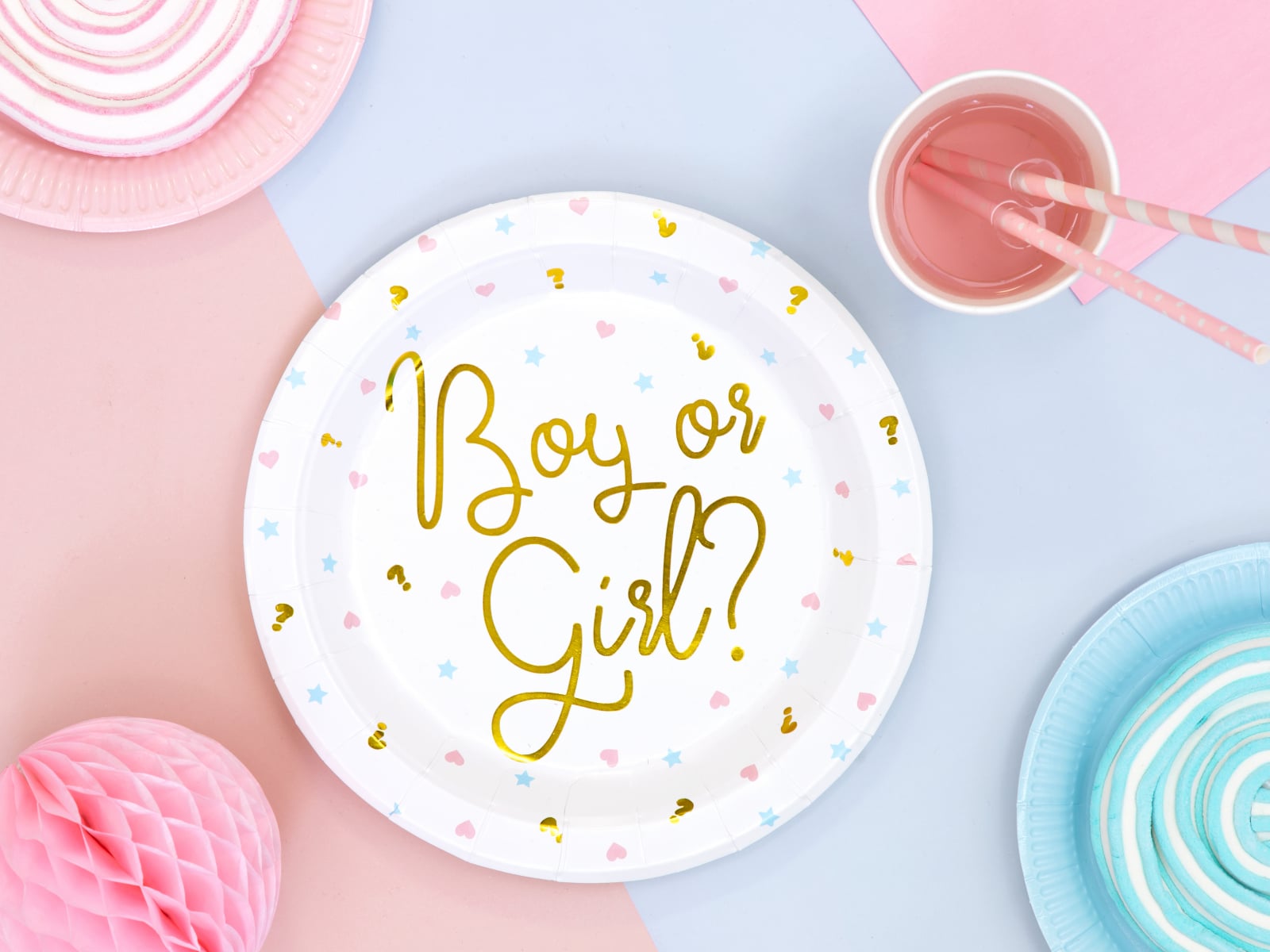 Set 6 Farfurii Boy or Girl 23 cm