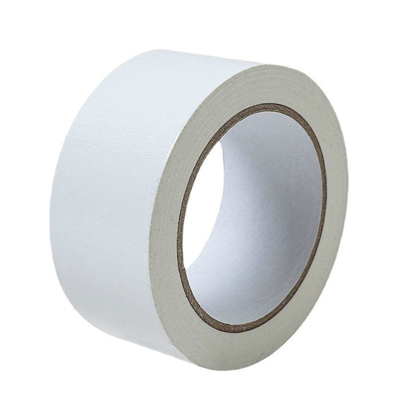 Set 6 Role Banda Adeziva pentru Ambalare si Sigilare Colete, Low Noise, Adeziv Acrilic, Derulare Silentioasa, Aderenta Ridicata, 5 cm x 66 m, Alb