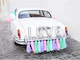 Set baloane/decoratiuni auto, PartyDeco, Model Love, Multicolor