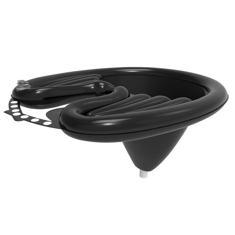 Set Gonflabil pentru Spalat pe Cap, Klevo, pentru Copii, Femei Insarcinate si Varstnici, 81 x 60 x 38 cm, Ajustabil, Negru