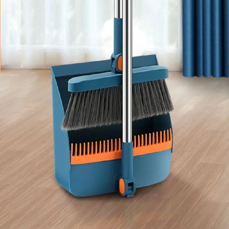 Set Matura si Faras cu Coada Klevo, cu Dinti de Pieptene pentru Curatare Matura, rotativ, pliabil, detasabil, Otel inoxidabil si Polipropilena