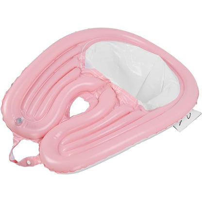 Set Gonflabil pentru Spalat pe Cap, Klevo, pentru Copii, Femei Insarcinate si Varstnici, 81 x 60 x 38 cm, Ajustabil, Roz