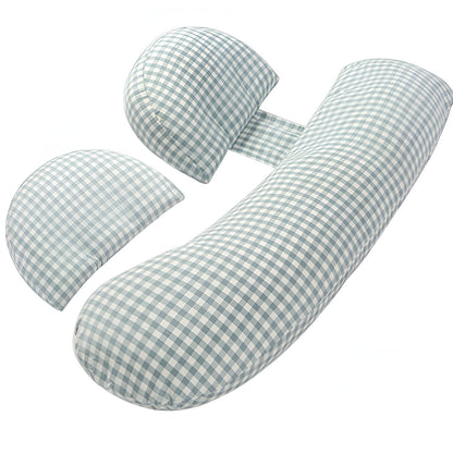 Set Perna pentru Gravide, Klevo, Husa Detasabila,  Utilizare in Forma H si U, Reglabila, Latime Ajustabila, Proactive, Albastru