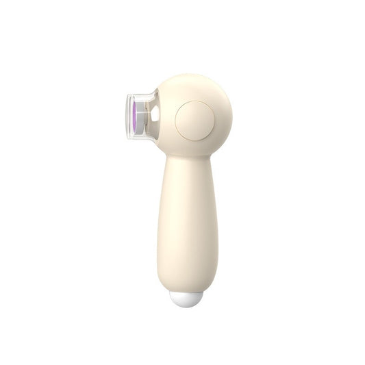 Set Pila Electrica, Klevo, pentru Copii si Bebelusi, din ABS, 6 Accesorii, Incarcare USB, cu Lumina Led, 11.5 x 5.5 cm, Alb