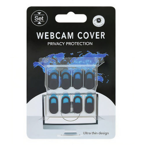 Set protectii camera, Klevo, 8 buc, negru