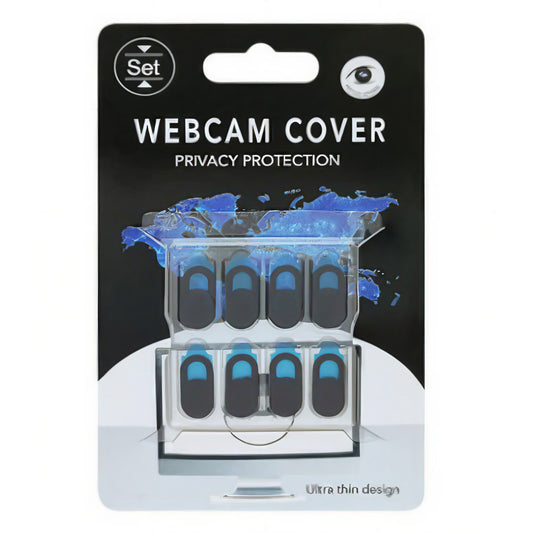 Set protectii camera, Klevo, 8 buc, negru