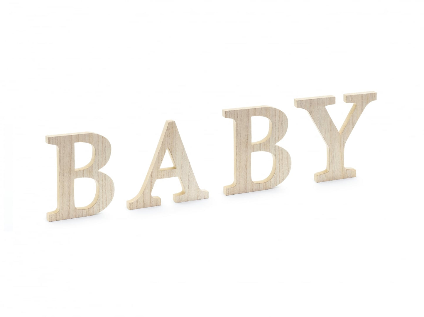 Sigle din lemn BABY, 16,5-21,5x19,5 cm (1 buc. / 1 pachet)