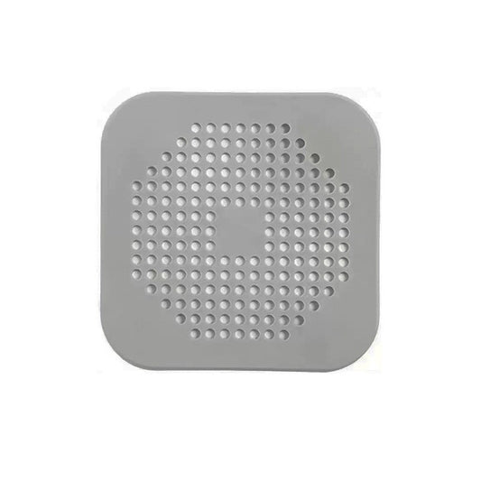 Filtru Chiuveta, Klevo, Anti-infundare, cu Ventuze, 14.5 x 14.5 cm, Flexibil, Gri