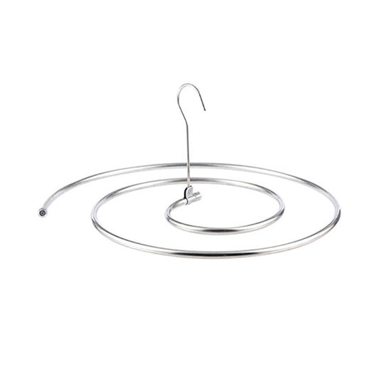 Uscator de Rufe Spiralat, Klevo, din Otel Inoxidabil de 10 mm, Detasabil, 40 x 43 x 18 cm, Argintiu