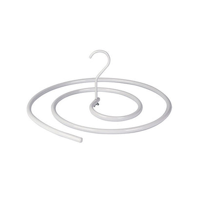 Uscator de Rufe Spiralat, Klevo, din Otel Inoxidabil de 10 mm, Detasabil, 40 x 43 x 18 cm, Alb