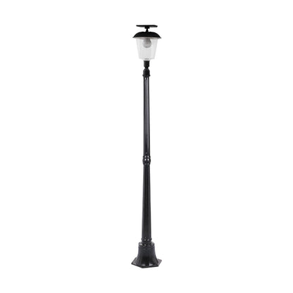 Lampa solara de tip stalp pentru gradina, Klevo, Alb Cald