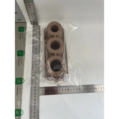 Forma pentru Gheata, Klevo, din Silicon, cuburi de gheata, forme rotunde, inghetare rapida, 20.7 x 8.4 x 6.5 cm Maro