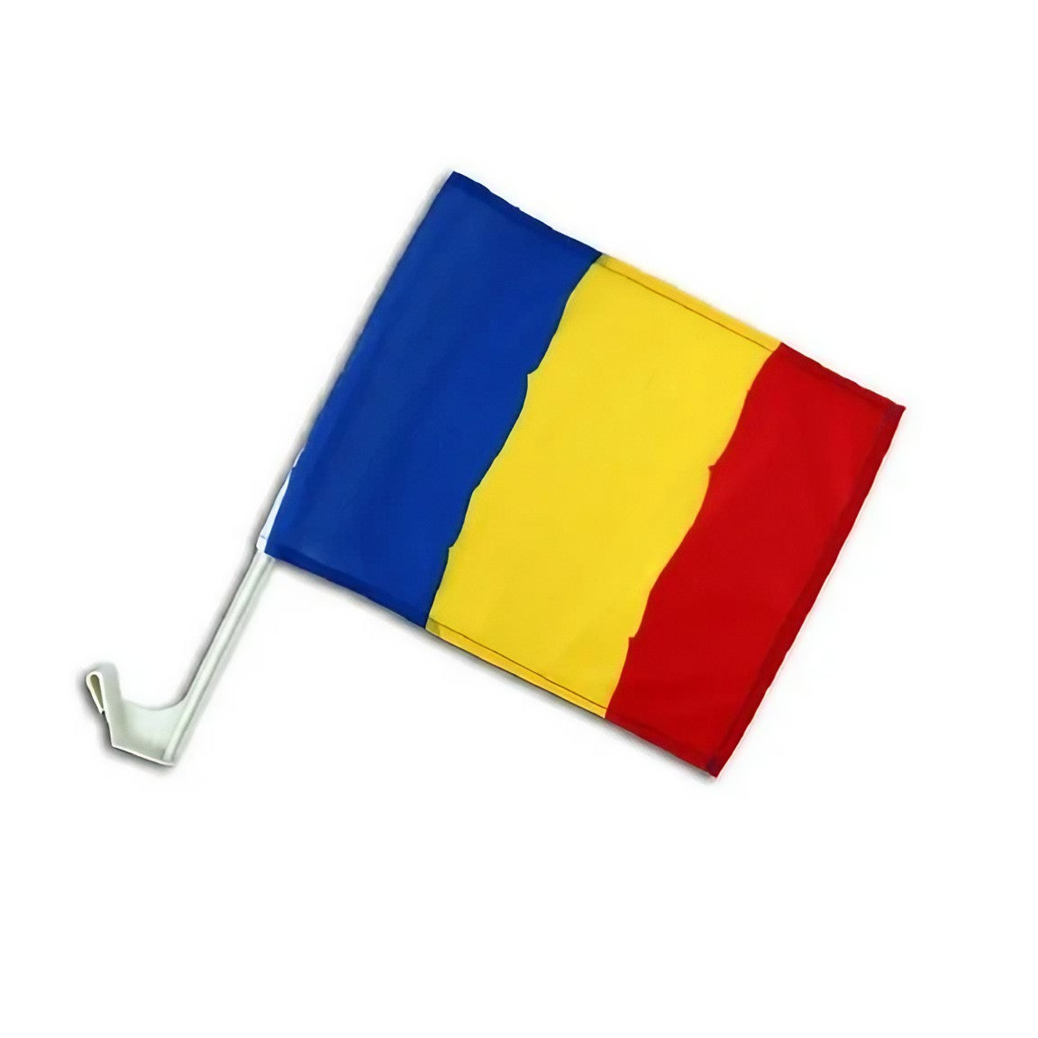 Steag Tricolor Auto, Klevo, 45 cm x 30 cm, Stegulet, Drapel