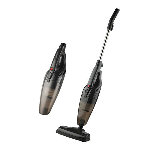 Aspirator Vertical 2in1, Klevo, Fara Sac, 2 Capete, de Mana, Filtrare Multipla, 95 x 24.5 cm, Negru