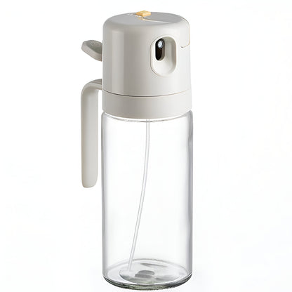 Dispenser pentru Ulei, Klevo, prin Curgere si Pulverizare, Deschidere si Inchidere Automata a Rezervorul, 550mL, 11.4x7.8x22.8cm, Gri
