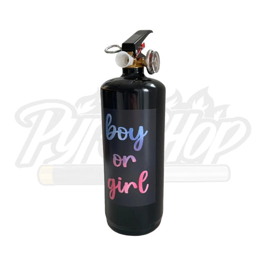 Stingator pudra colorata albastra gender reveal 1l