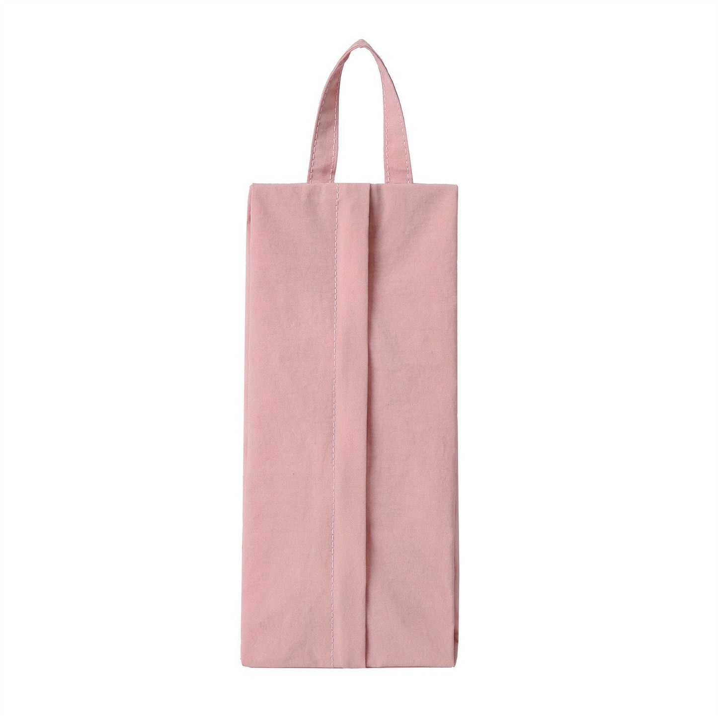 Geanta de Depozitare, Klevo, Pentru Haine Mici, Lenjerie, Sosete, Cosmetice, Impermeabila, cu Maner, 10x20x3 cm, Roz
