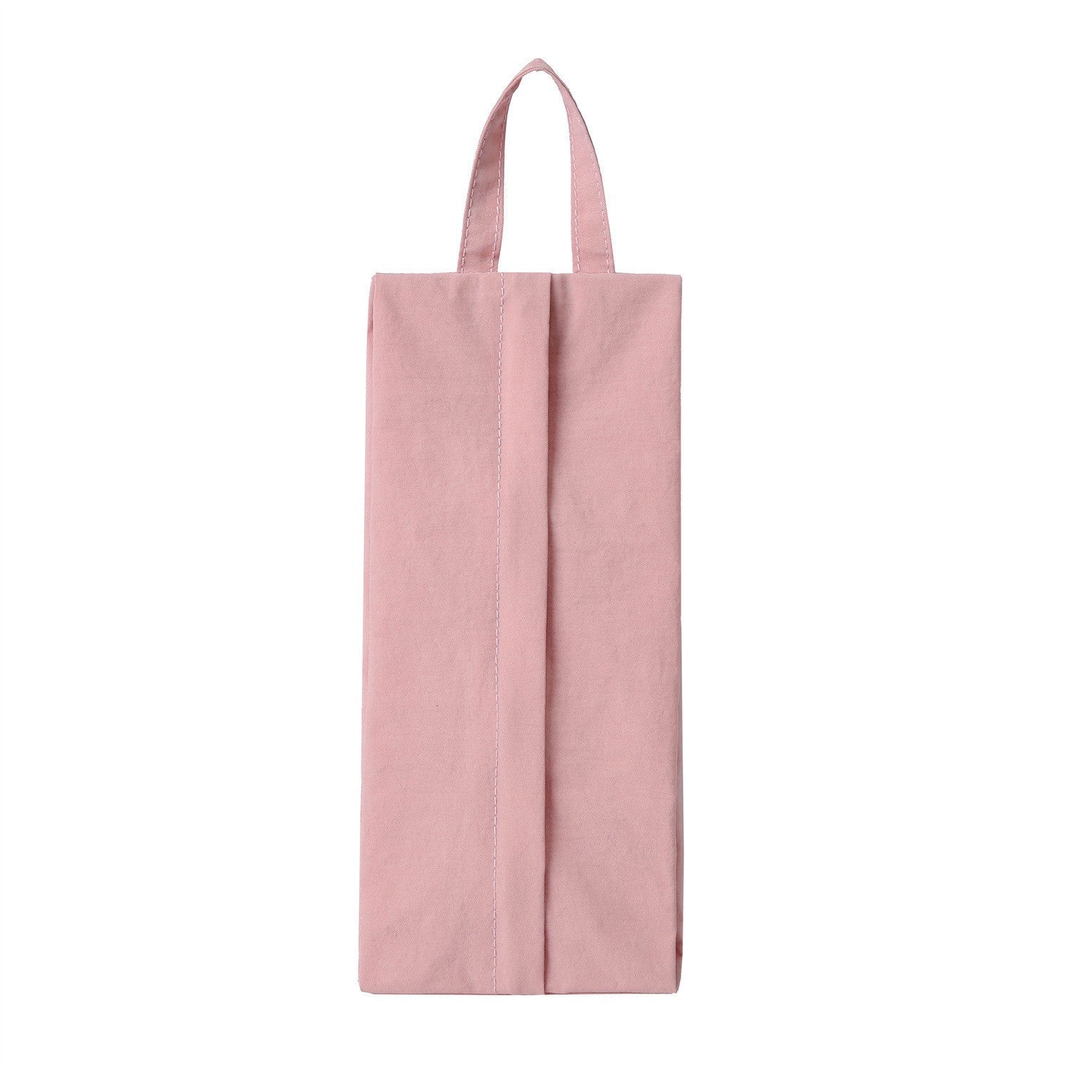Geanta de Depozitare, Klevo, Pentru Haine Mici, Lenjerie, Sosete, Cosmetice, Impermeabila, cu Maner, 10x20x3 cm, Roz