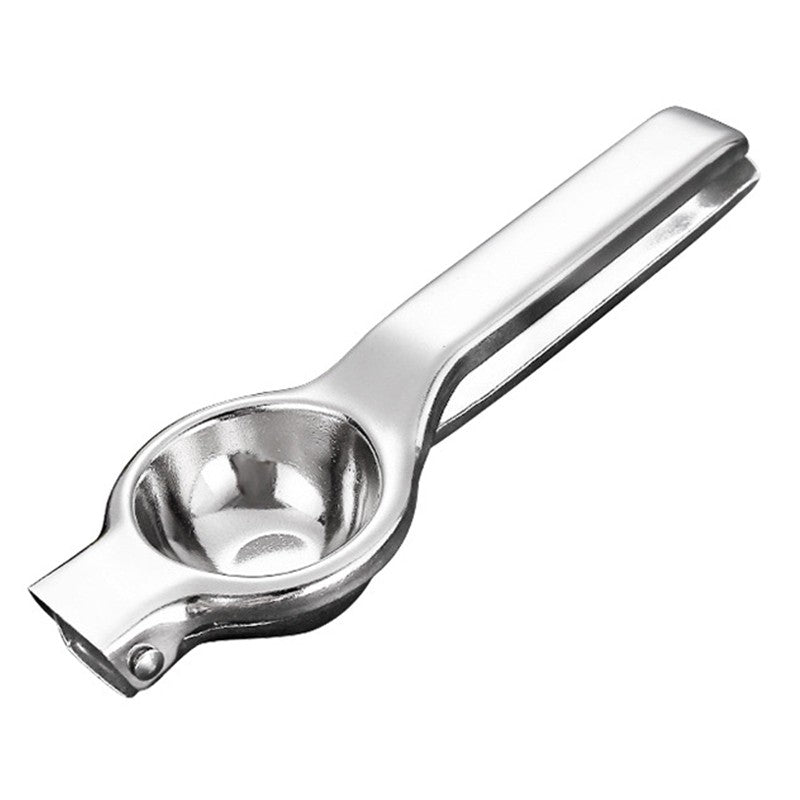 Storcator de Citrice Manual, Klevo, Storcator de Fructe Moi, Rezistent, Usor de Folosit si Depozitat, Durabil, Calitativ, 20.5 x 7cm, Inox, Argintiu