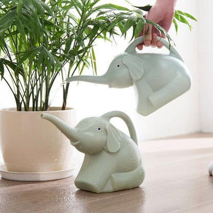 Stropitoare pentru Copii, Klevo, in forma de Elefant, 1500 mL, pentru Udat Plante, 19.5x17x11.8 cm, Verde