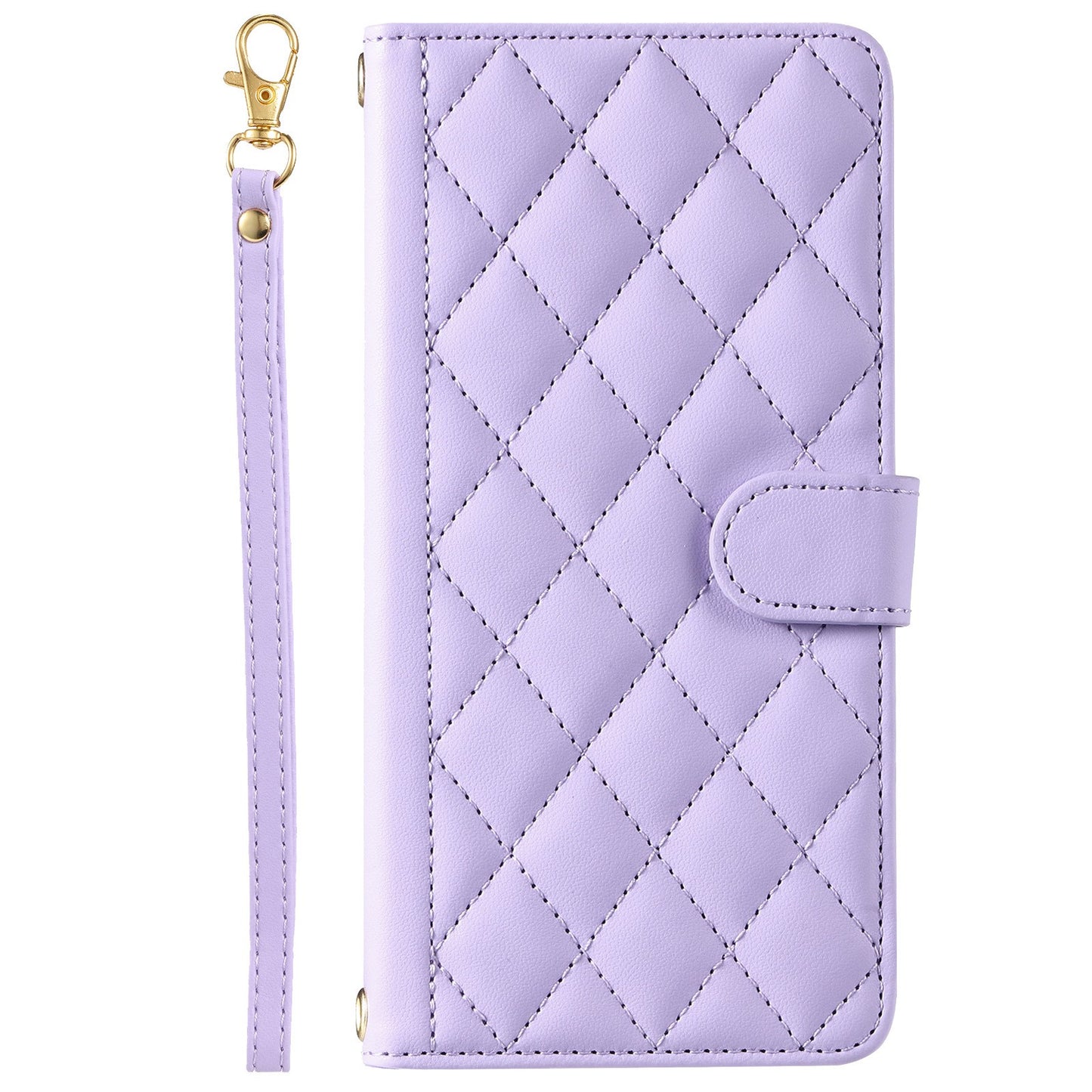 Husa de Protectie Tip Carte, Klevo, pentru Apple iPhone 15, Model cu Suport si Capsa, Antisoc, Rezistenta la Impact, Protectie Camera, Mov