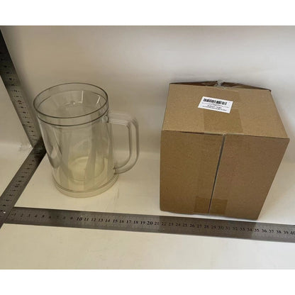 Cana Frigorifica cu Gheata, Klevo, 14.2 x 10.4 x 14.7 cm, Plastic, 800 ml, Transparent
