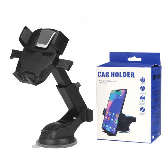 Suport auto Klevo 3rd pentru telefon, Negru