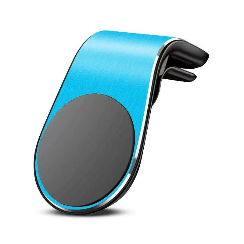 Suport de Telefon, Klevo, pentru Ventilatie, din ABS si Magnet, 3.8 x 3.7 x 6.2 cm, Universala, Albastru