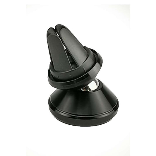 Suport auto Klevo magnetic cu rotire 360 grade V1 pentru telefon, Negru