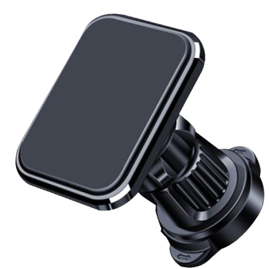 Suport Auto pentru Telefon, Klevo, MagSafe, cu Magnet, Prindere Grila de Ventilatie, Detalii Fine, Rotativ 360 de Grade, Plastic Magnet Silicon, 5.1x3.9 cm, Negru