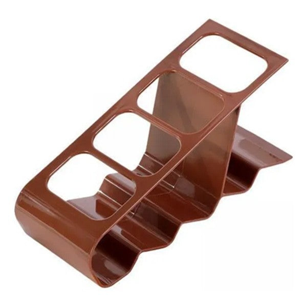 Suport de Birou, Klevo, din Plastic, pentru Telecomenzi, Telefoane, 18 x 7 x 9 cm, Maro