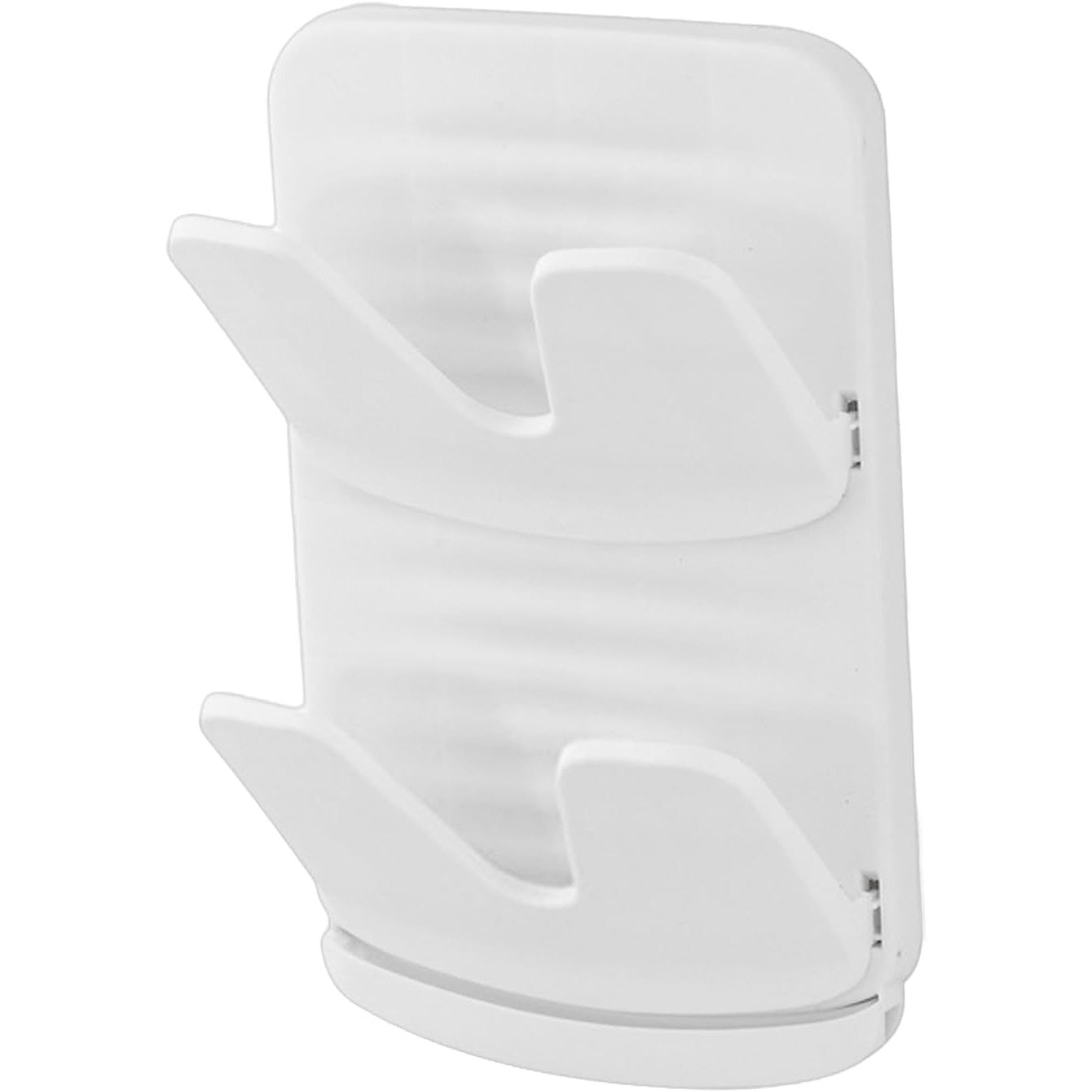 Suport de Bucatarie, Klevo, pentru Capace/Tocatoare, din Plastic, Colectare Apa Scursa, Montare fara Perfoarare, 33.3 x 20.7 x 3.5 cm, Alb