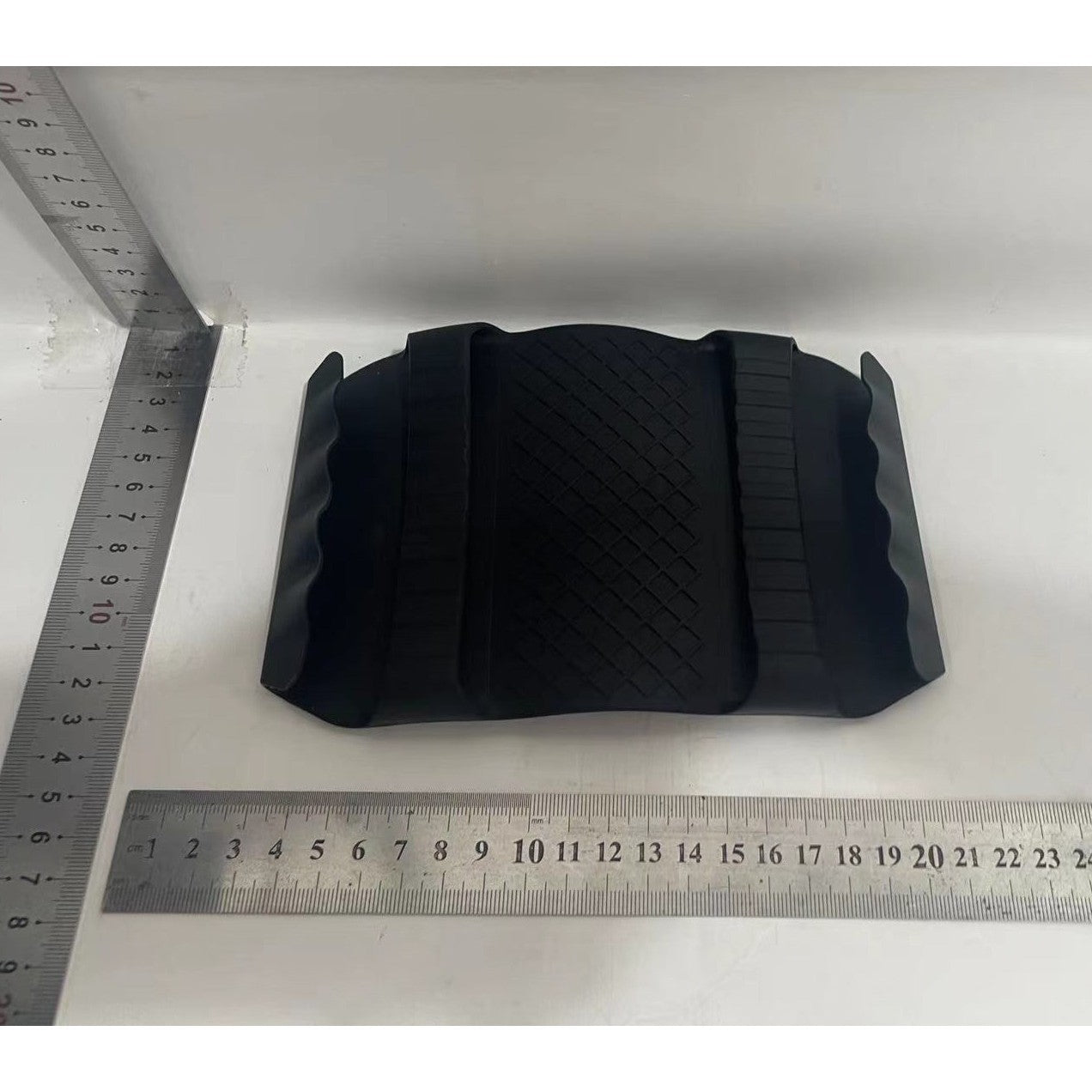 Suport de Silicon Multifunctional de Mana, Klevo, pentru Cuptor, Alimente Fierbinti, Carne, Izolare Termica, Anti-alunecare, 18x12x1.5 cm, Negru