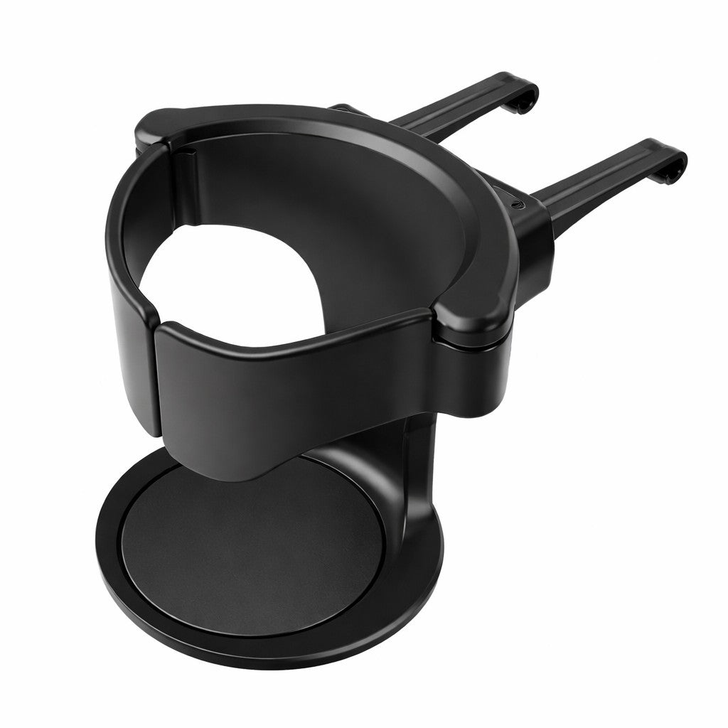 Suport Pahar Auto Pentru Grila Ventilatie, Klevo, Montaj Pe Aerisire, Multifunctional, ABS, Negru