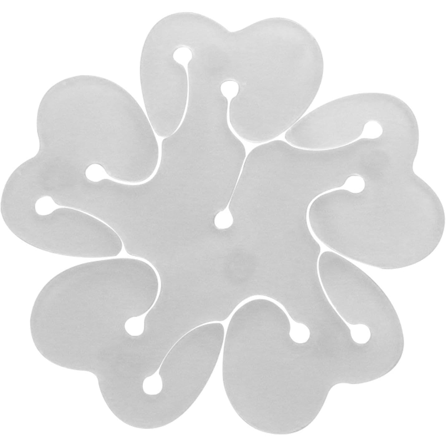 Suport pentru Baloane, Klevo, Care Formeaza o Floare, cu Doua Straturi, pentru 11 Baloane, 8x8cm, 4.6g
